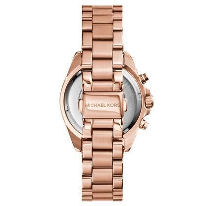 Michael Kors Ladies Bradshaw Mini Rose Gold Watch - MK5799 - Image 2